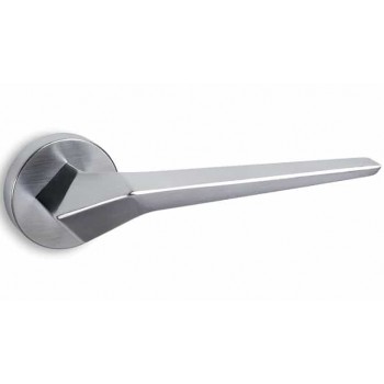 Convex πόμολο ροζέτας 2405 χρώμιο ματ