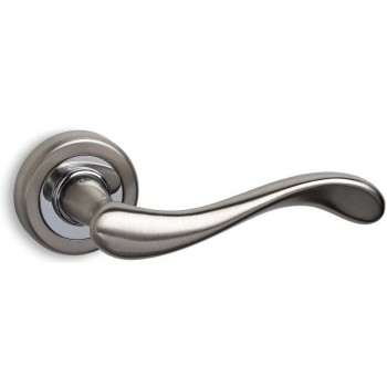 Convex πόμολο ροζέτας 425 νίκελ ματ - χρώμιο