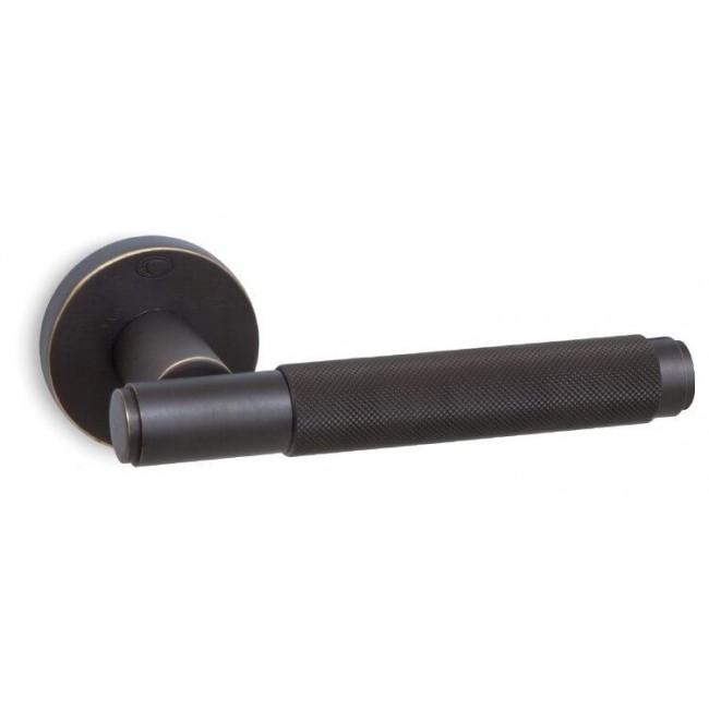 Convex πόμολο ροζέτας 1745 μπρονζέ ματ