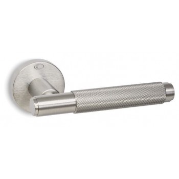 Convex πόμολο ροζέτας 1745 νίκελ ματ