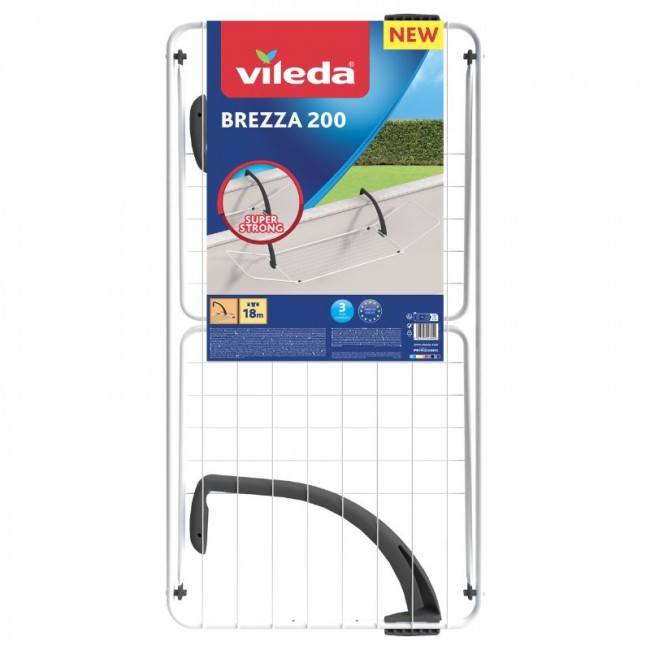 Vileda Brezza 200 κρεμαστή απλώστρα μπαλκονιού 18 m