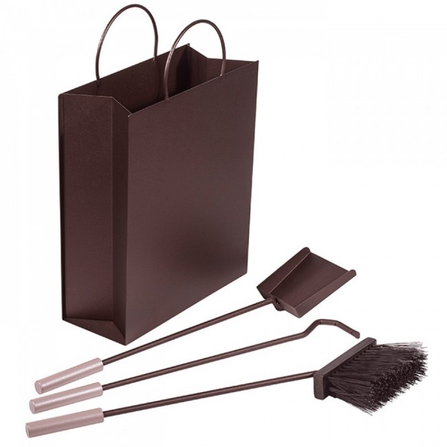 Viometal σετ εργαλείων τζακιού σε κουβά Μοντάνα 560 σκουριά