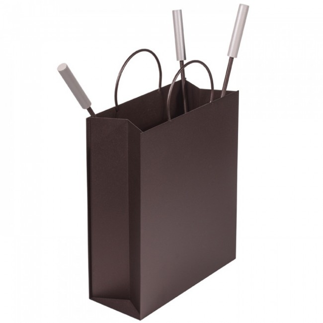 Viometal σετ εργαλείων τζακιού σε κουβά Μοντάνα 560 σκουριά