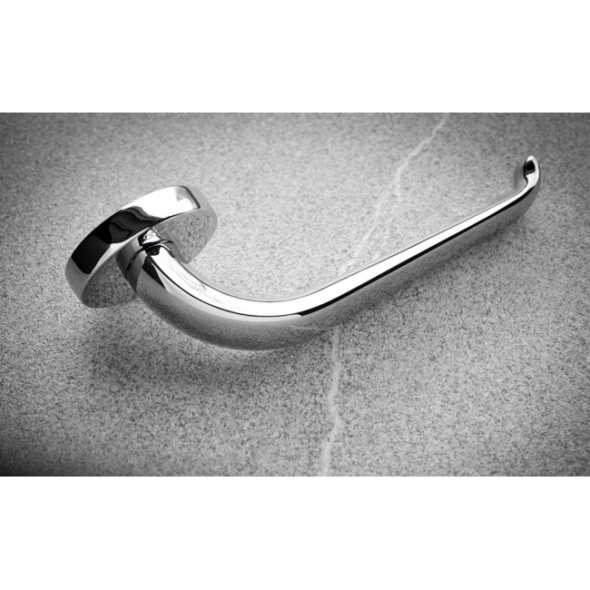 Convex πόμολο ροζέτας 2435 χρώμιο