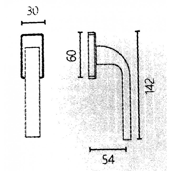 Zogometal πόμολο για παράθυρο με ανάκλιση 376 νίκελ ματ