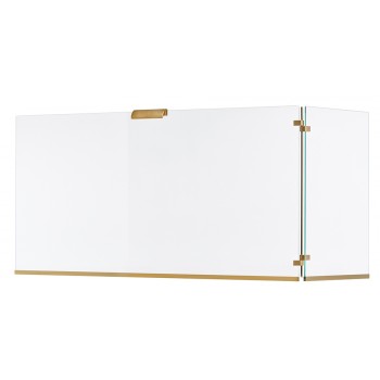 Ζωγομετάλ γωνιακή κάλυψη τζακιού 563 όρο ματ