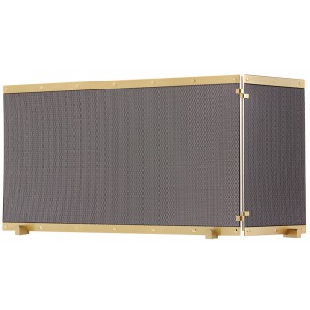 Ζωγομετάλ γωνιακή κάλυψη τζακιού 579 όρο ματ