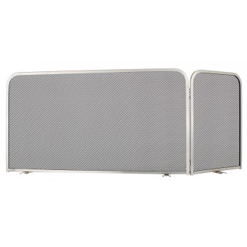 Ζωγομετάλ γωνιακή κάλυψη τζακιού 584 νίκελ ματ