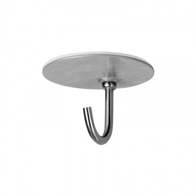 Inofix αυτοκόλλητη κρεμάστρα κουζίνας σετ των 2 τεμαχίων 2176 inox