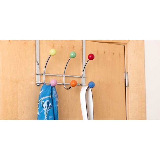 Inofix κρεμάστρα πόρτας 3 γάντζων 3720 λευκή