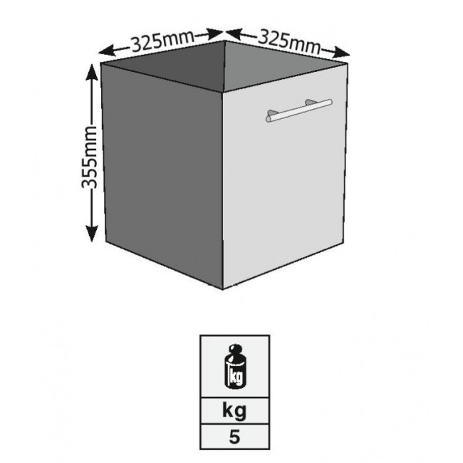Viometal ξυλοθήκη Ρουέν 1040 σκουριά