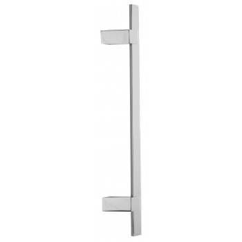 Ζωγομετάλ λαβή εξώθυρας 357 χρώμιο | 4 μήκη - 40 cm, 60 cm, 80 cm, 100 cm