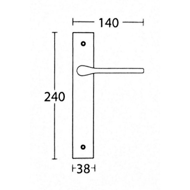 Convex πόμολο πλάκας 1515 νίκελ ματ