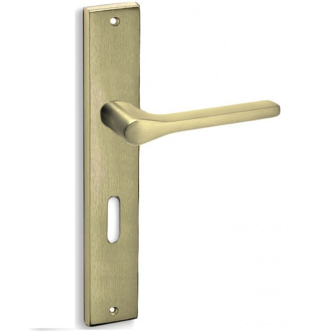 Convex πόμολο πλάκας 1515 ορείχαλκος ματ