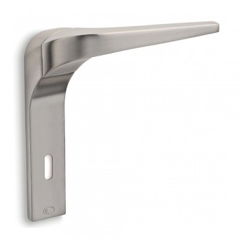 Convex πόμολο πλάκας 2055 νίκελ ματ