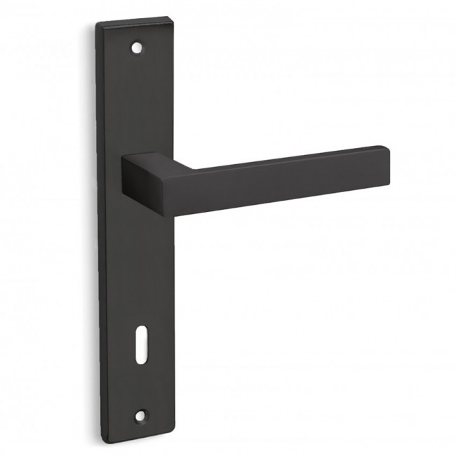 Conset πόμολο πλάκας C875 μαύρο ματ