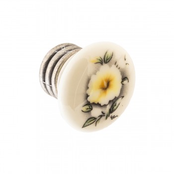 Πομολάκι CMD 3010 Φ34 μπέζ - πολύχρωμο αντικέ σιδήρου  