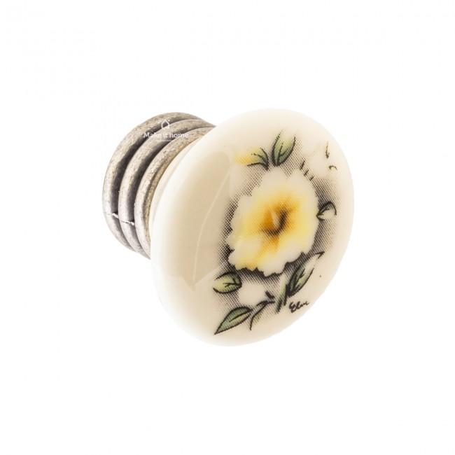 Πομολάκι CMD 3010 Φ34 μπέζ - πολύχρωμο αντικέ σιδήρου  