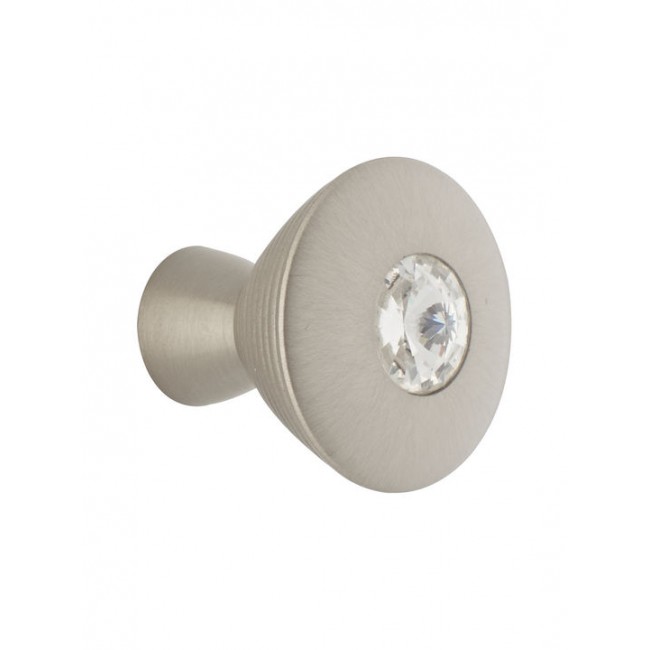 Πομολάκι Zogometal 31/06 Φ24 νίκελ ματ - swarovski