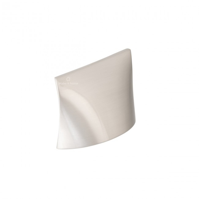 Πόμολο-Χούφτα Brisant 1385 60X49 MM (2 τρύπες) νίκελ ματ