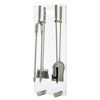 Ζωγομετάλ κρεμανταλάς T07-1205 νίκελ ματ - χρώμιο