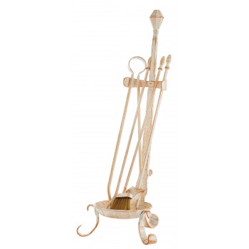 Ζωγομετάλ κρεμανταλάς Β17-0670 κρεμ πατίνα χαλκός