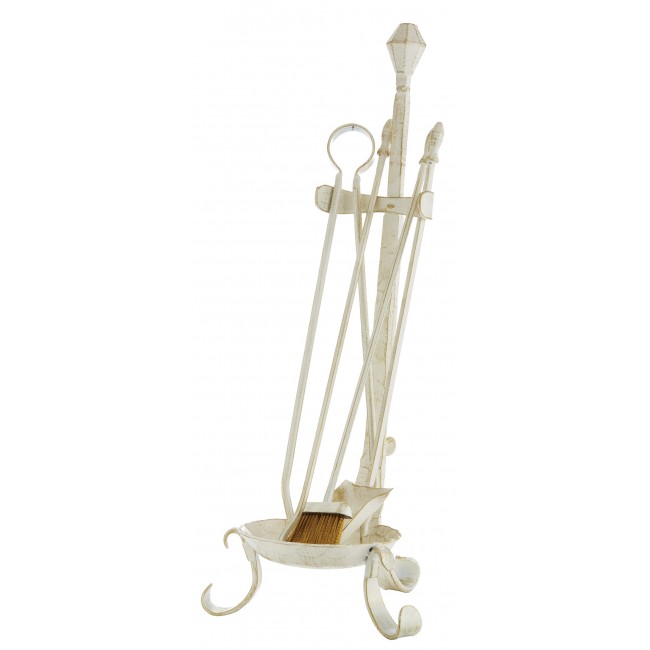 Ζωγομετάλ κρεμανταλάς Β17-0670 κρεμ πατίνα χρυσό 