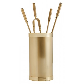 Ζωγομετάλ σετ εργαλείων τζακιού σε κουβά K10-1200 όρο ματ - όρο