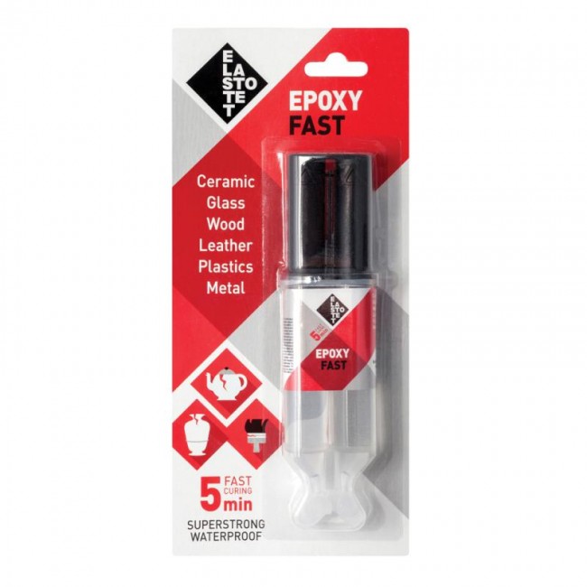 Elastotet συγκολλητικό δύο συστατικών Epoxy Fast 28 ml 