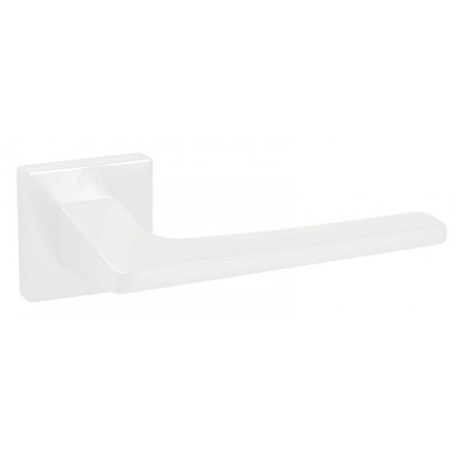 Convex πόμολο ροζέτας 1495 λευκό ματ