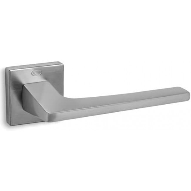 Convex πόμολο ροζέτας 1495 χρώμιο ματ