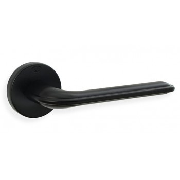 Convex πόμολο ροζέτας 2415 ματ μαύρο