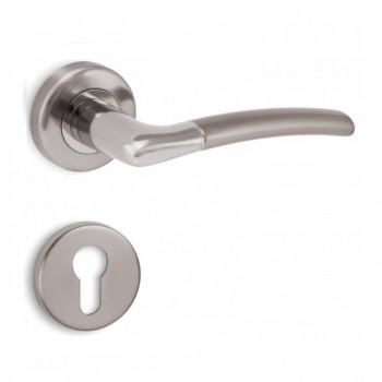 Conset πόμολο ροζέτας C1045 νίκελ ματ - χρώμιο