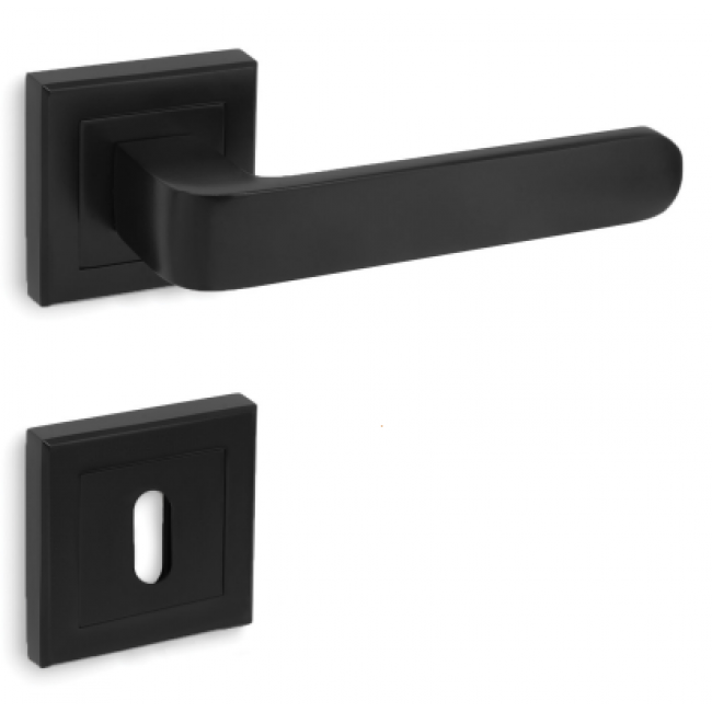 Conset πόμολο ροζέτας C1785 μαύρο ματ