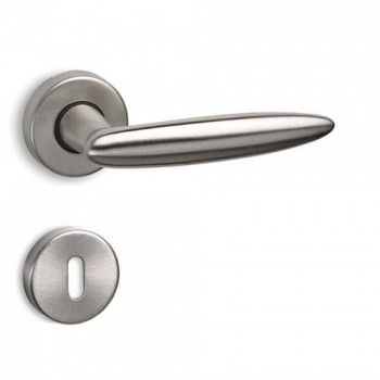 Conset πόμολο ροζέτας C185 νίκελ ματ