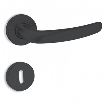 Conset πόμολο ροζέτας C605 μαύρο ματ