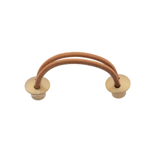 Brisant λαβή 170 64 mm όρο ματ - φυσικό δέρμα