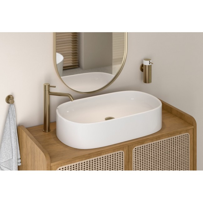 Ferro βρύση για επικαθήμενο νιπτήρα BCK2MLBG Ciriculus brushed gold