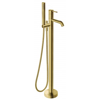 Ferro επιδαπέδια βρύση λουτρού BCK11FBG Ciriculus brushed gold