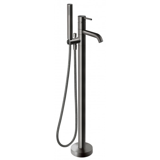 Ferro επιδαπέδια βρύση λουτρού BCK11FGM Ciriculus gun metal