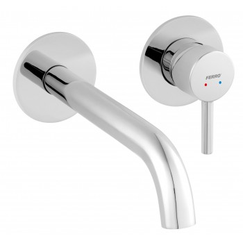 Ferro μπαταρία εντοιχισμού νιπτήρος BCK3PA Ciriculus χρωμέ