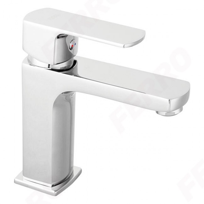 Ferro βρύση νιπτήρα BLB2VL Alba Verdeline με αυτόματη βαλβίδα click - clack χρωμέ 