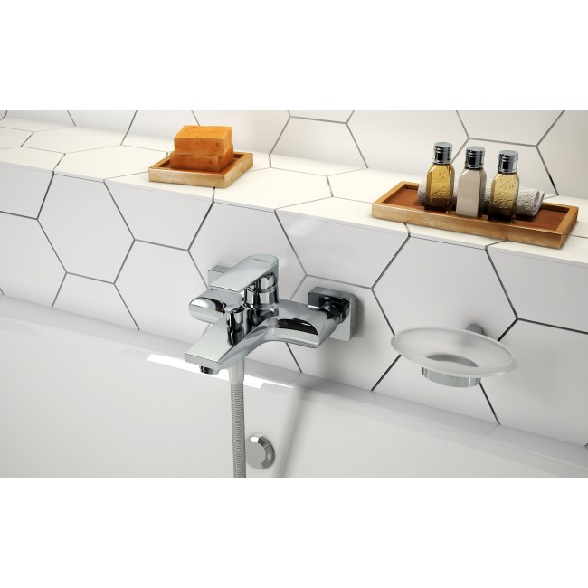 Ferro βρύση λουτρού Algeo Square χρωμέ