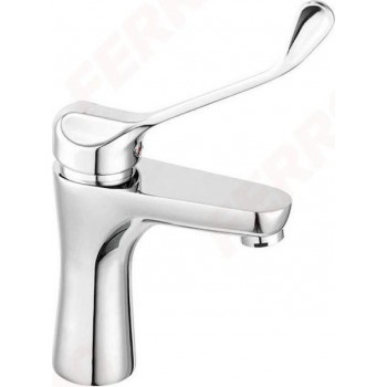 Ferro βρύση νιπτήρα ΑΜΕΑ BAGM2 ALGEO MEDICO με βαλβίδα χρωμέ