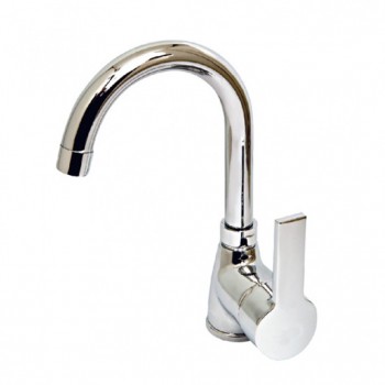 Venezia βρύση νιπτήρα με ψηλό ρουξούνι 5011003 Hitit χρωμέ 