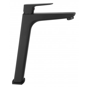 Ferro βρύση για επικαθήμενο νιπτήρα Vitto Verdeline Black μαύρη