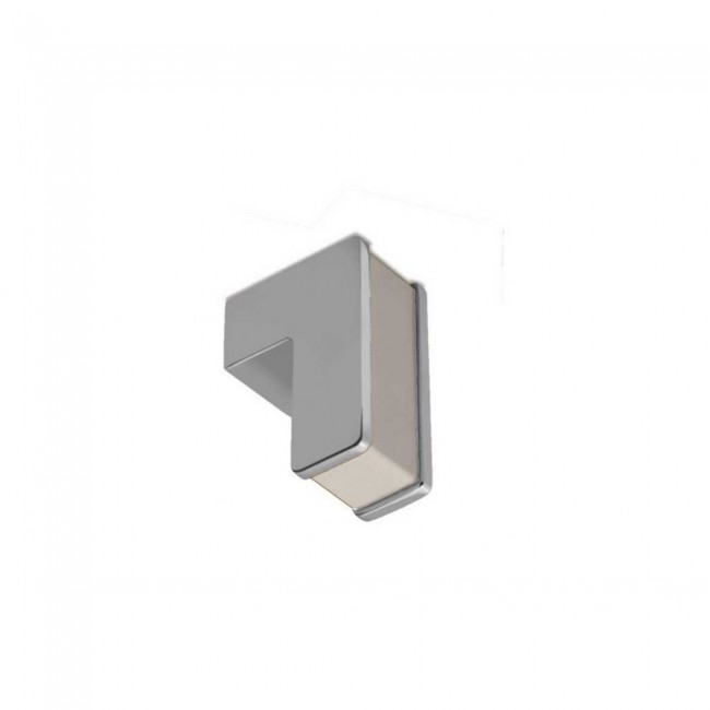 Πομολάκι Convex 1047 15 × 35 χρώμιο - σατέν νίκελ 