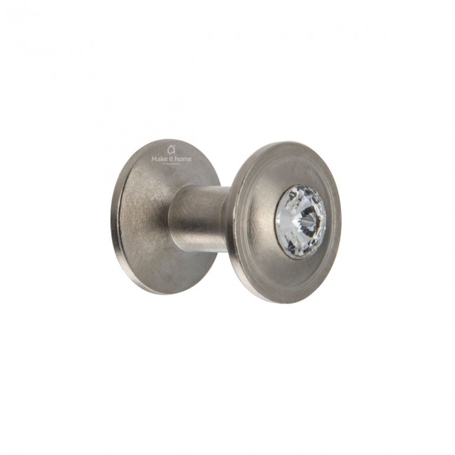 Πόμολο-Ψείρα Brisant 514 Φ15 swarovski - νίκελ ματ