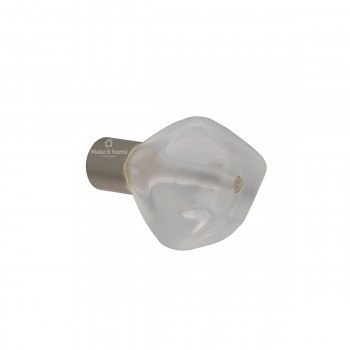 Πομολάκι Convex 601 Φ24 κρύσταλλο διάφανο