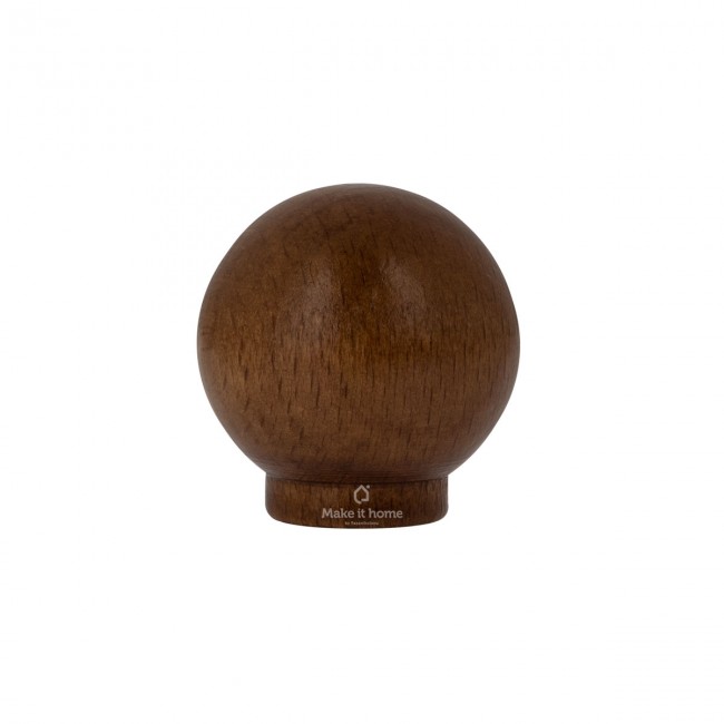 Πομολάκι ξύλινο Oem 157 Φ28 καρυδιά